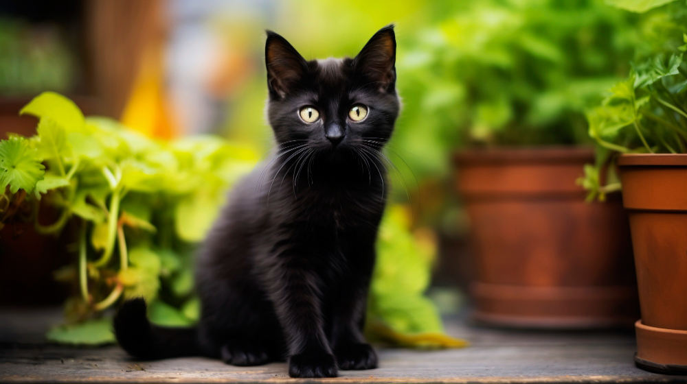 black cat spiritual meaning