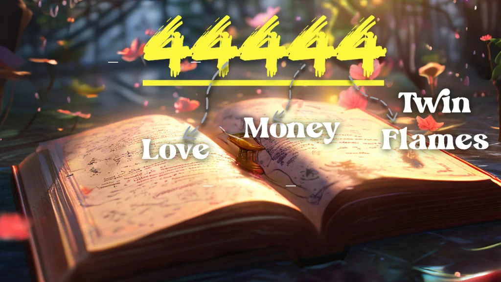 44444 Angel Number: Love, Twin Flames, and Money Insights