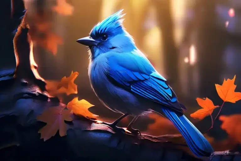 Blue Cardinal Bird Spiritual Meaning