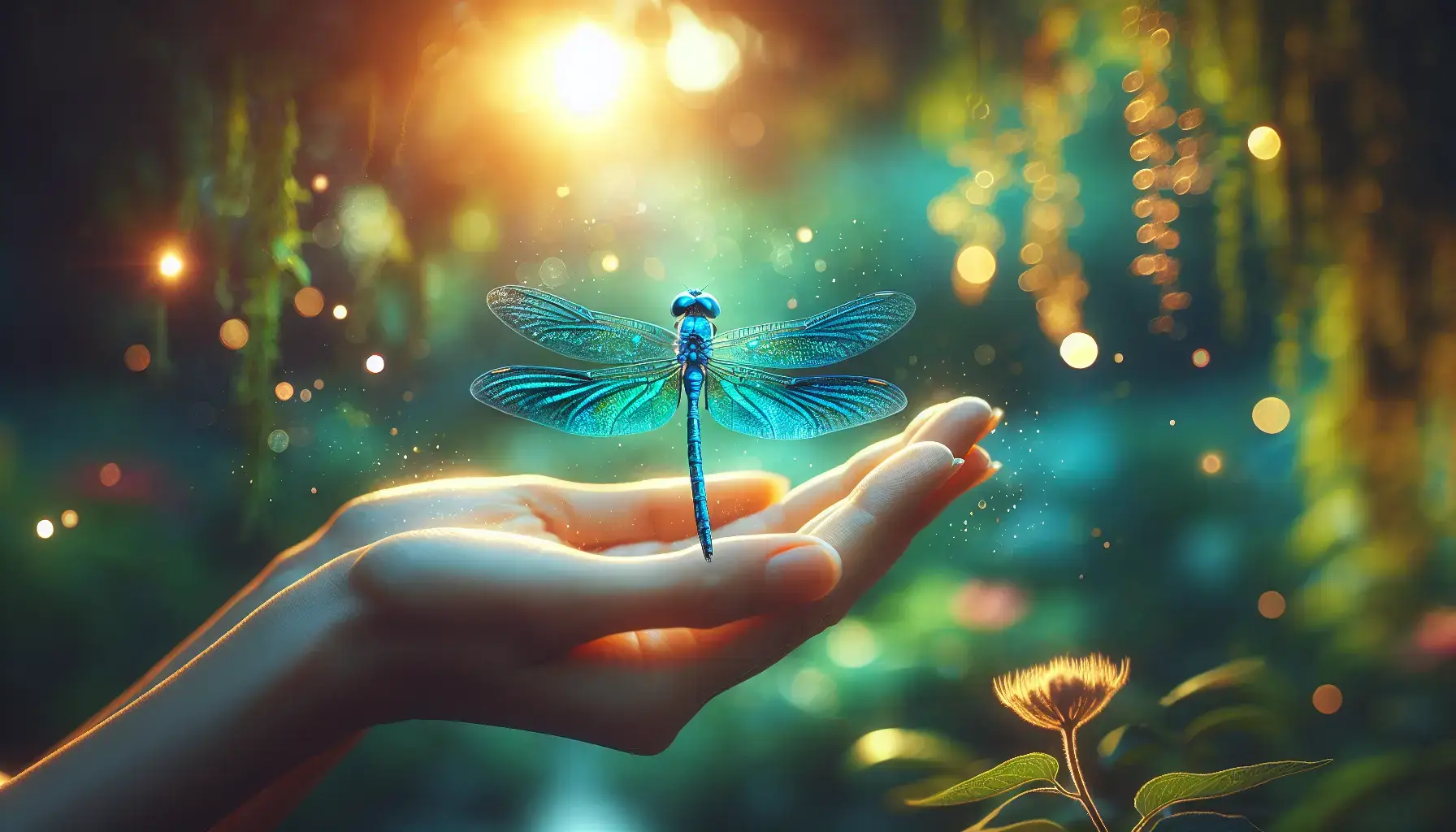 blue dragonfly spiritual meaning