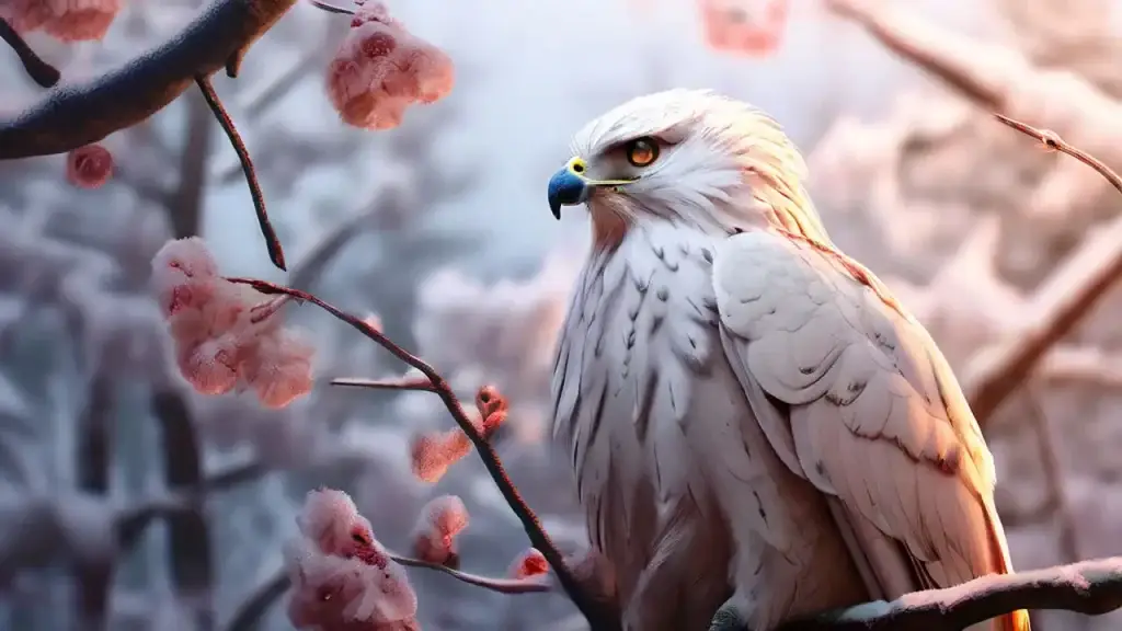 Leucistic Red-Tailed Hawk: Spiritual Meaning